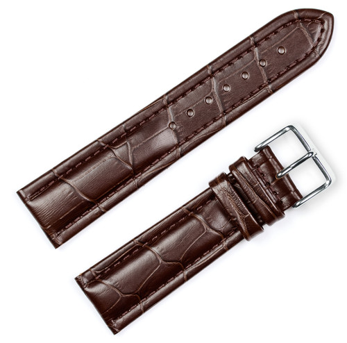 Matte Alligator Grain Replacement Watch Band