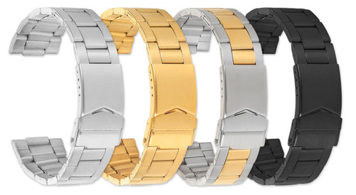 Oyster Style Solid Link Metal 