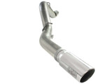 49-44041-P Large Bore-HD 5 IN 409 Stainless Steel DPF-Back Exhaust System w/Polished Tip GM Diesel Trucks 11-16 V8-6.6L (td) LML