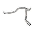 49-44126-P Large Bore-HD 4 IN 409 Stainless Steel DPF-Back Exhaust System w/Polished Tip GM Diesel Trucks 20-25 V8-6.6L (td) L5P