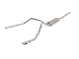 49-44135-P Apollo GT Series 3 IN Cat-Back Exhaust System w/ Dual Rear Exit w/ Polish Tips GM Trucks 09-18 V6-4.3L/V8-4.8/5.3L