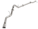 49-44144-P Large Bore-HD 3 IN 409 Stainless Steel DPF-Back Exhaust System w/Polished Tip GM Trucks 23-25 L6-3.0L (td) LZ0