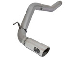 49-46112-P Large Bore-HD 5 IN DPF-Back Stainless Steel Exhaust System w/Polished Tip Nissan Titan XD 16-19 V8-5.0L (td)