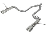 49-46234 Large Bore-HD 2-1/2 IN 409 Stainless Steel DPF-Back Exhaust System Jeep Grand Cherokee (WK2) 14-19 V6-3.0L (td) EcoDiesel