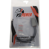 PSI Power 6-inch Cummins injector pigtail with 4-way Deutsch DTP connector for ISB, ISC, and ISL engines, part number PSI2007. PSI Power 6-inch Cummins injector pigtail with 4-way Deutsch DTP connector for ISB, ISC, and ISL engines, part number PSI2007.