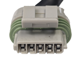 PSI Power 6-inch Detroit injector pigtail with 5-way Aptiv connector harness, part number PSI2040. PSI Power 6-inch Detroit injector pigtail with 5-way Aptiv connector harness, part number PSI2040.