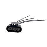 PSI Power 6-inch Cummins and Duramax injector pigtail with 4-way Aptiv connector harness, part number PSI2048.