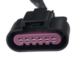 PSI Power 6-inch GM throttle pedal pigtail with 6-way Aptiv connector harness, part number PSI2051. PSI Power 6-inch GM throttle pedal pigtail with 6-way Aptiv connector harness, part number PSI2051.