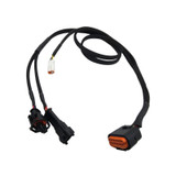 PSI Power Performance Module for 8.3L and 9.0L Cummins Tier III Engines, shown with a black control unit and integrated wiring harness with connectors.