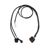 PSI Power Performance Module for 8.3L and 9.0L Cummins Tier III Engines, shown with a black control unit and integrated wiring harness with connectors.