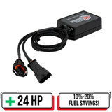 PSI Power Performance Module for 2.4L Doosan Tier IV Engines, featuring a black control unit with attached wiring harness and plug-in connectors.