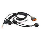 Performance Module for 10.3L & 12.9L Iveco/FPT Tier II Engines (model IV6103) featuring a sturdy black housing with labeled connectors and plug-in wiring harness, designed to enhance engine power, torque, and overall performance.