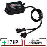 Performance Module for 2.2L Iveco/FPT Tier IV Final Engines (model IV2204) shown with durable black housing, labeled connectors, and plug-in harness designed for easy installation and improved engine performance. Performance Module for 2.2L Iveco/FPT Tier IV Final Engines (model IV2204) shown with durable black housing, labeled connectors, and plug-in harness designed for easy installation and improved engine performance.