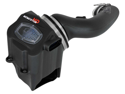 Momentum HD Cold Air Intake System with Pro 10R Filter for 2017–2019 Ford diesel trucks with V8 6.7L engines, engineered for improved airflow, increased horsepower, and enhanced engine performance.