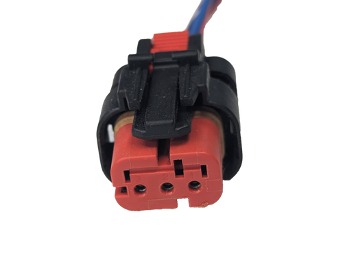 PSI Power 6" CAT & John Deere Pressure Sensor Pigtail – 3-Way Ampseal Connector Harness
