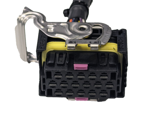 PSI Power 10-inch Iveco injector pigtail with 16-way Bosch connector wiring harness, part number PSI2027.