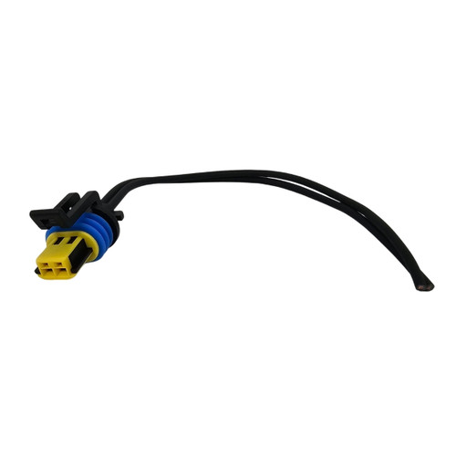 PSI Power 6-inch John Deere fuel temperature sensor pigtail with 2-way Aptiv connector harness, part number PSI2035.