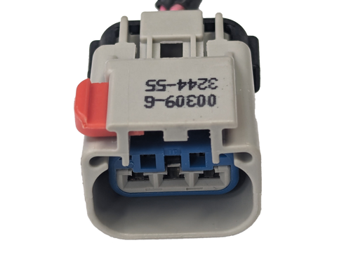 PSI Power 6" Multiuse Pressure Sensor Pigtail – 3-Way FCI Connector for Cummins & Detroit Sensors