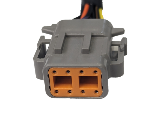 PSI Power 6" Cummins Injector Pigtail – 8-Way Deutsch Connector Harness