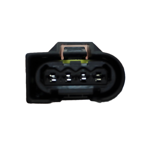 VGT actuator harness adapter for Cummins 6.7L ISB engines (2007.5–2012), showing plug connectors and wiring