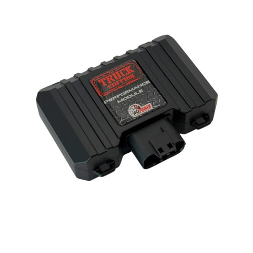 Image of PSI Power’s Truck Edition 60270 Performance Module for  2025-2026 6.7L Cummins Engines, showing the compact plug-and-play module with wiring harness and adjustable power settings designed to increase horsepower, torque, and fuel efficiency.