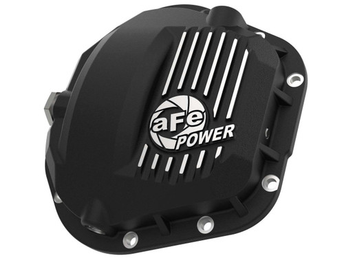 46-70082 aFe POWER Pro Series Front Differential Cover Black w/ Machined Fins Fo