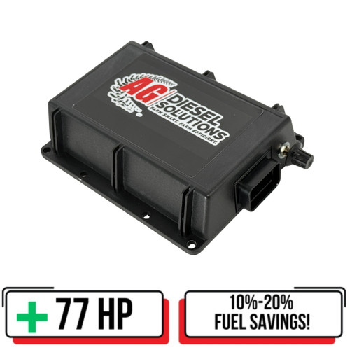 PSI Power Performance Module for C13 CAT ACERT Tier IV Engines, shown with a black control unit and heavy-duty wiring harness with connectors. PSI Power Performance Module for C13 CAT ACERT Tier IV Engines, shown with a black control unit and heavy-duty wiring harness with connectors.