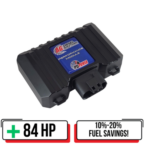 Performance Module for 15.0L QSX Cummins Engines (model QSX5001) shown with a sturdy black housing, labeled connectors, and plug-in wiring harness, designed to boost engine power, torque, and overall performance. Performance Module for 15.0L QSX Cummins Engines (model QSX5001) shown with a sturdy black housing, labeled connectors, and plug-in wiring harness, designed to boost engine power, torque, and overall performance.