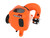 50-70063DN Momentum HD Cold Air Intake System Orange w/ Pro DRY S Filter Toyota Hilux 15-24 L4-2.8L (td)