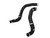 BladeRunner 3 IN Aluminum Hot and Cold Charge Pipe Kit Black Jeep Wrangler (JL) 20-23 V6-3.0L (td) EcoDiesel | 46-20434-B