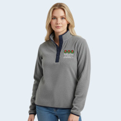 Women's  Logo Dri Duck Fleece Pullover