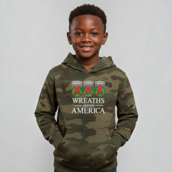 WAA Youth Camo Hooded Sweatshirt