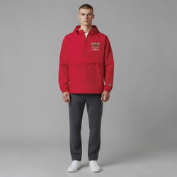 Red Champion Windbreaker
