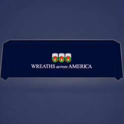 6' Navy WAA Logo Table Cloth