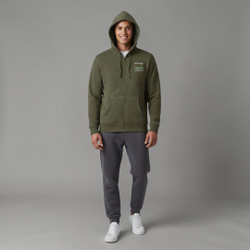 Full-Zip Fleece Hoodie
