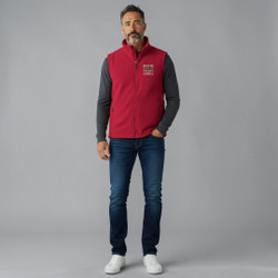 Red WAA Logo Fleece Vest