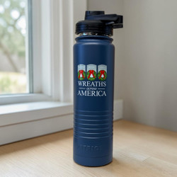 NEW! Navy Patriot Water Bottle