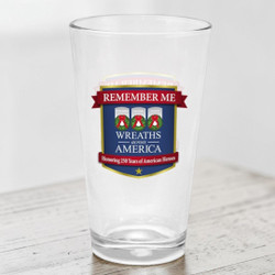 Pint Glass, Remember Me, 2026 Theme, 16 oz Drinkware