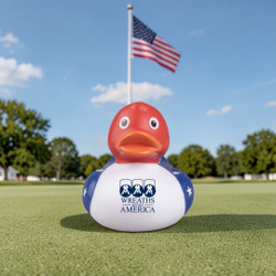 NEW!! WAA Patriotic Duck