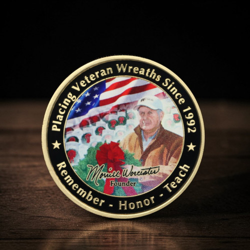 Founder Morrill Worcester Challenge Coin