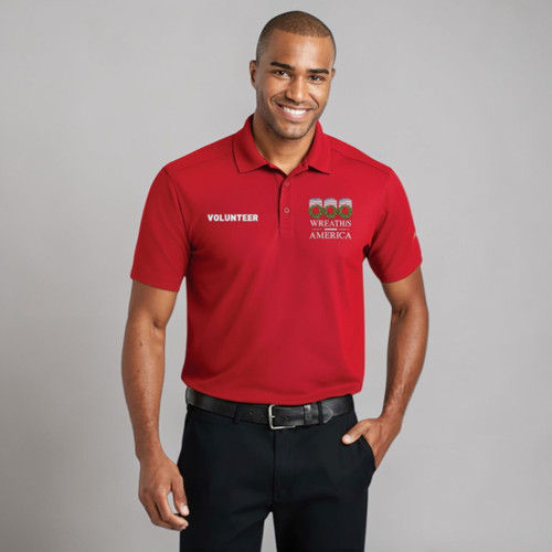 Volunteer Red Polo Shirt