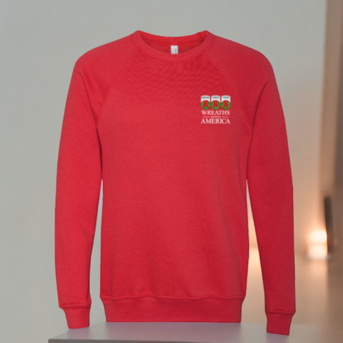 WAA Logo Volunteer Crewneck Unisex Red 