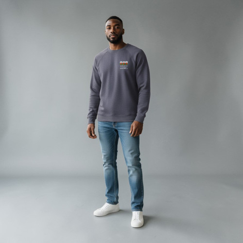 WAA Logo Volunteer Crewneck Unisex Navy 