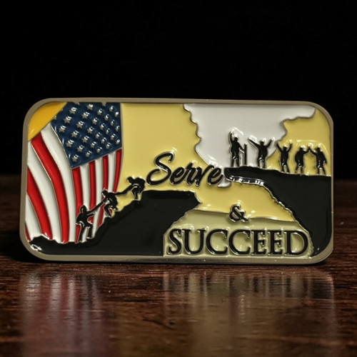 2023 Challenge Coin Serve & Succeed