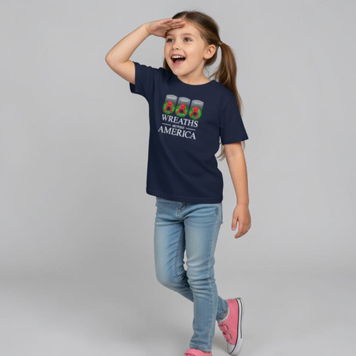 WAA Youth Navy Short Sleeve T-Shirt