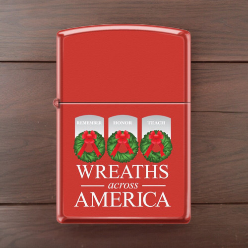 Red Windproof Zippo Lighter Red Windproof Zippo Lighter