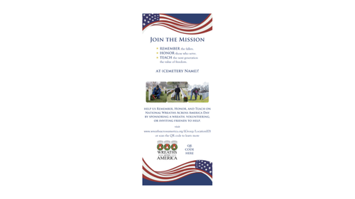 Personalized Join the Mission Retractable Banner