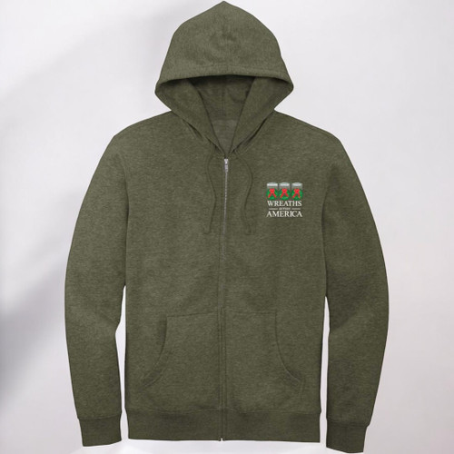 Full-Zip Fleece Hoodie