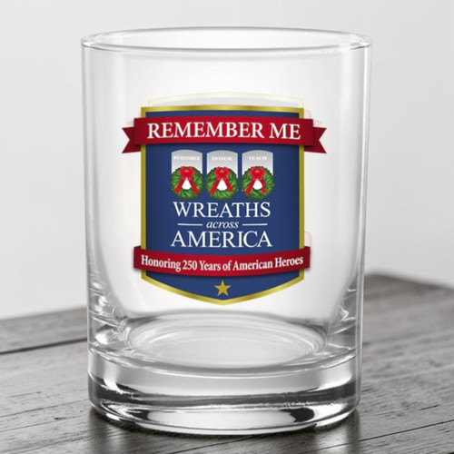 Drinking glass 13 oz Remember Me
