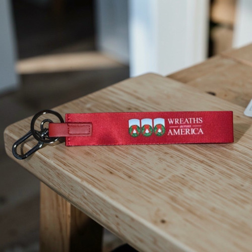 Carabiner Keychain Red WAA